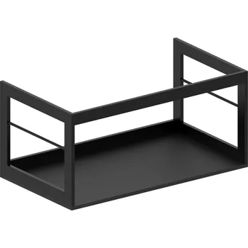 Umyvadlo PURA konstrukce pod umyvadlo 82x46cm, černá mat