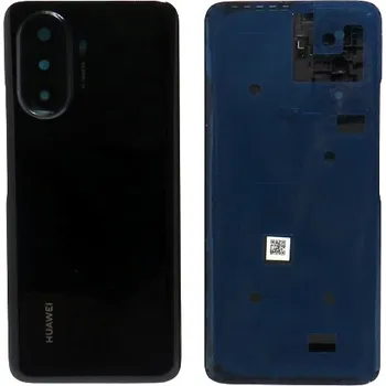 Náhradní díl pro mobilní telefon Huawei Nova Y70 - kryt zadní + kryt fotoaparátu, barva černá (Midnight Black)