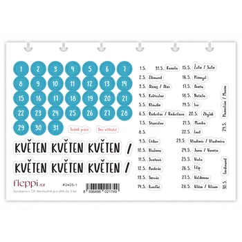 Papír Fleppi Květen 2024 | arch 1