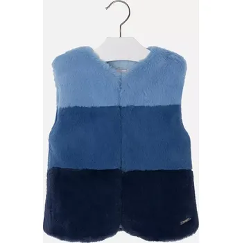 Dívčí vesta Dívčí kožešinová vesta Mayoral 4439-26 Navy (4439-26)
