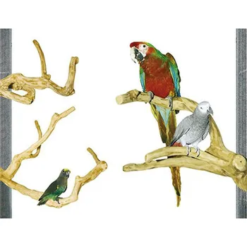 Pro ptáka Bidlo MONTANA Java z kávového dřeva (L) 55x35x50cm