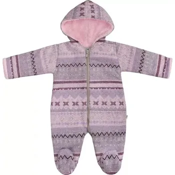 dívčí zimní kombinéza Zimní Kombinéza Etnik fialový