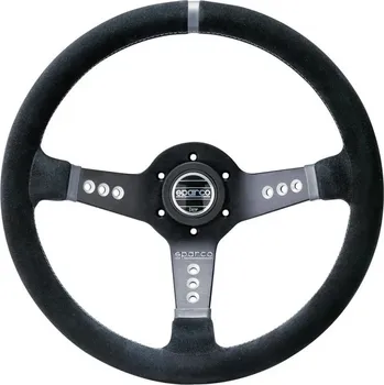 Tuning Sparco L777 Piuma sportovní volant 350 mm semiš