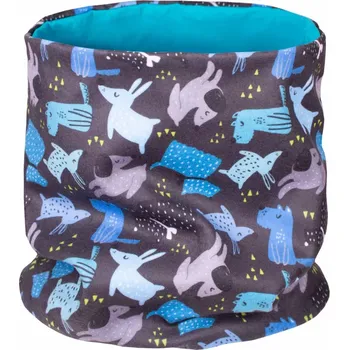 Nákrčník Dětský nákrčník Unuo fleec Pejsci oboustranný