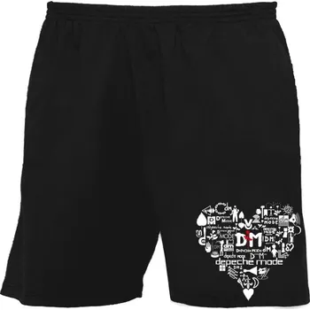 Pánské kraťasy bermudy, kraťasy Depeche Mode - Hearth