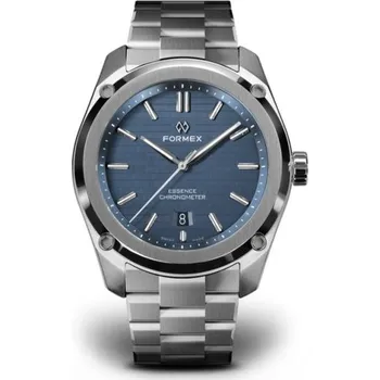 Hodinky Formex Essence FortyThree Automatic Chronometer Blue Steel Bracelet 0330.1.6331.100 + 5 let záruka a dárek ZDARMA