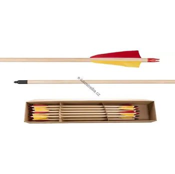 Buck Trail Standard - Dřevěné šípy - 12ks