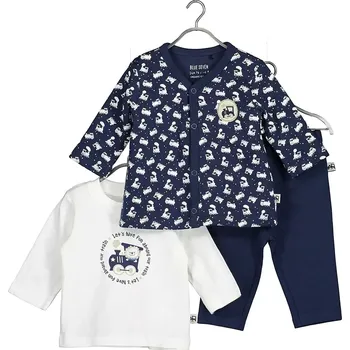 Kojenecká souprava Chlapecká 3dílná souprava Blue Seven velikost 68 (473142)