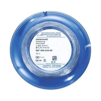 Hobby drát Dentaurum ligaturový drát remanium, kulatý 0,40 mm /16, měkký, délka 30 m