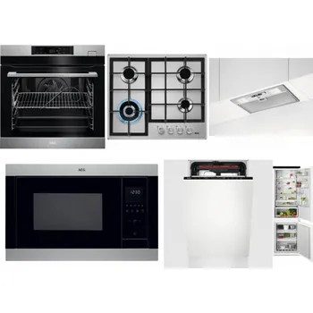 Set domácích spotřebičů AEG BSK782380M + AEG Mastery StepPower HGB64420SM + AEG DGB3523S + AEG Mastery MSB2547D-M + AEG Mastery MaxiFlex FSE73507P + AEG TSC6M181ES