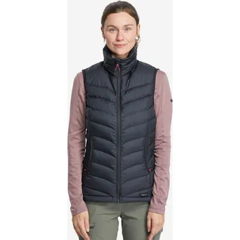 Pánská vesta FORCLAZ Dámská turistická péřová vesta MT 500 2XL ČERNÁ