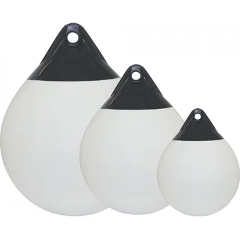 Člun boat007.cz Fendr kulatý bílo-černý 37x29 cm