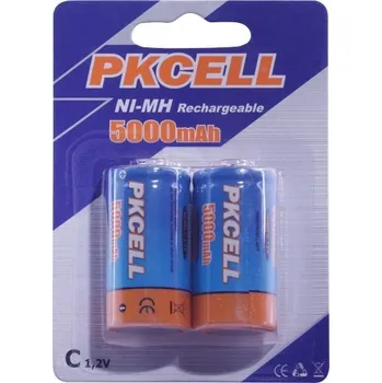 Článková baterie Akumulátor PKCELL C 1.2V 5000mAh blistr 2ks