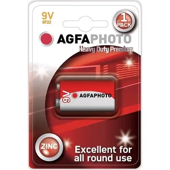 Článková baterie Baterie AgfaPhoto zinková 9V blistr 6F22