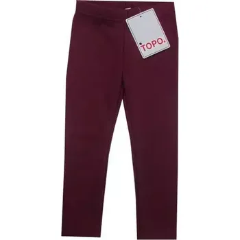 Dívčí zateplené legíny Topo in Fashion bordo 40170-927 velikost 158 (40170-927/674)