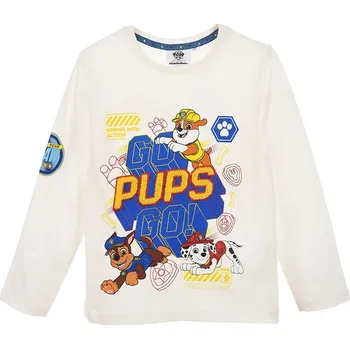 Chlapecké tričko Paw Patrol bílé chlapecké tričko Velikost: 116