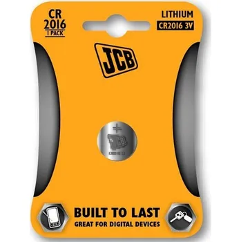 Článková baterie JCB knoflíková lithiová baterie CR2016, blistr 1 ks: S5345