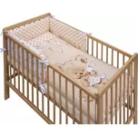 Povlečení do postýlky 6dílná Scarlett Grisi béžová 120x90cm