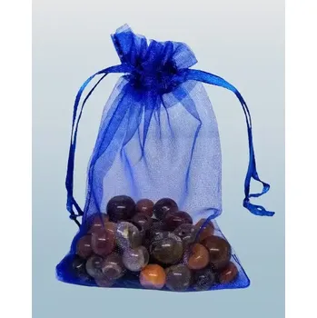 Dárková taška Dárkový pytlíček tm.modrý 9 x 12 cm (akce)