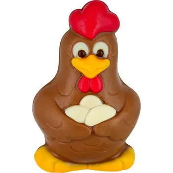 Čokoláda Leonidas Velikonoční slepička ( mléčná belgická čokoláda cca 40g)