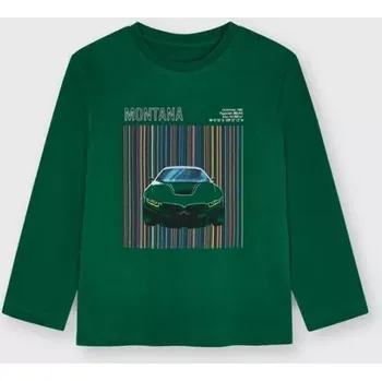 Chlapecké tričko Chlapecké triko s dlouhým rukávem Mayoral 4081-14 Kale velikost 134