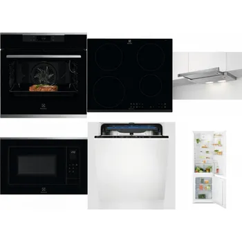 Set domácích spotřebičů ELECTROLUX KOEBP39X + ELECTROLUX LIR60430 + ELECTROLUX LFP326S + ELECTROLUX LMS4253TMX + ELECTROLUX EES48200L + ELECTROLUX LND5FE18S