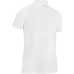 INESIS Pánské golfové polo s krátkým rukávem MW500 4XL BÍLÁ