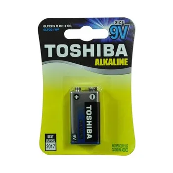 Článková baterie Baterie alkaline 6LR61 1BP ALK 1x9V Toshiba
