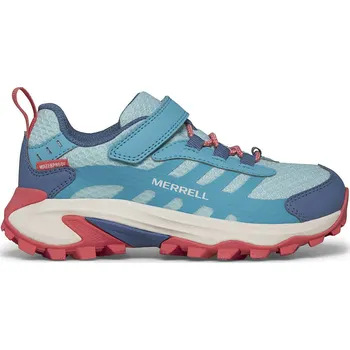 Dětská treková obuv obuv merrell MK167547 MOAB SPEED 2 LOW A/C WTPF turq/coral 31