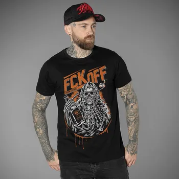 Pánské tričko tričko hardcore pánské - FCK OFF - HYRAW - SP24-M01 - 4XL