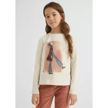 Dívčí mikina Dívčí triko dlouhý rukáv Mayoral 7025-83 velikost 157