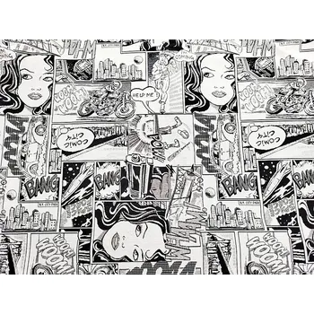 BYTEMA Gobelínová látka KOMIKS šíře 280 cm