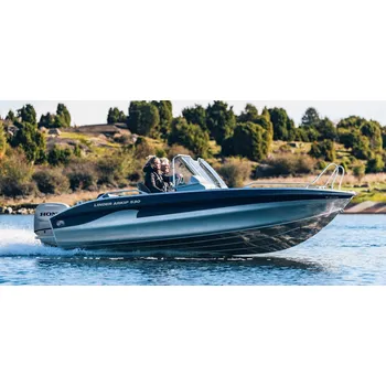 Člun hliníkový člun Linder 530 Arkip + GPS Garmin 9''
