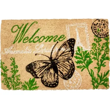 Rohožka z kokosových vláken - Motýl