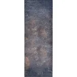 Makro Abra Kusový koberec do kuchyně KITCHEN 40090 Abstraktní protiskluzový modrý šedý hnědý Rozměr: 80x300 cm