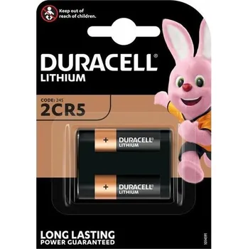Článková baterie Baterie Duracell DL245A, 2CR5, Lithium, 6V, (Blistr 1ks)