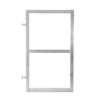 Pletivo Rám branky pro vlastní výplň; 1000mm; Zinek; S příčníkem Výška (mm): 1000