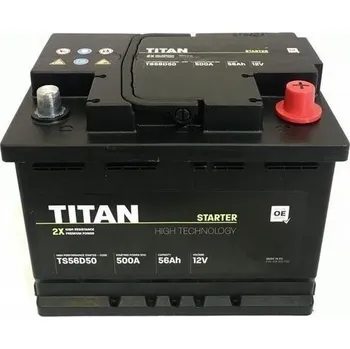 Autobaterie Autobaterie TITAN, 56Ah, 12V, 500A