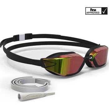 Plavecké brýle NABAIJI Plavecké brýle B-Fast se zrcadlovými skly BÍLÁ|ČERNÁ