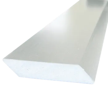 Pletivo Plotovka EVERWOOD; 75x15mm; Na míru; Šikmá; Barva Zlatý dub Barva: Bílá