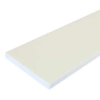 Plotovka EVERWOOD; 100x10mm; Na míru; Rovná; Barva Zlatý dub Barva: Bílá