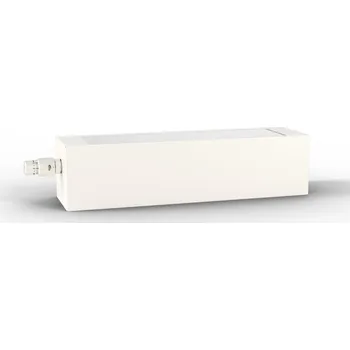 Radiátor Konvektor Kermi Kompakt Ventil KKV10 100 x 600 mm, 301W, bílá, s mřížkou, připojení boční vlevo