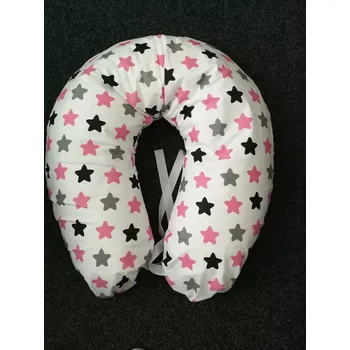 Kojící polštář hvězdičky růžové