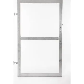 Rám branky pro vlastní výplň; 1100mm; Zinek; S příčníkem Výška (mm): 1600