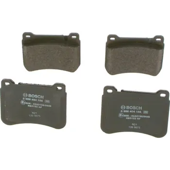 Brzdová destička Sada brzdových destiček, kotoučová brzda BOSCH 0 986 494 166