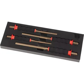 Dláto Sada vyražečů, 4 díly, Welzh (Welzh Werkzeug)