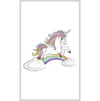 Samolepící dekorace Samolepka magický jednorožec14x20 cm