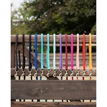 Vybavení pro koně Vodítko QHP s klasickou karabinou