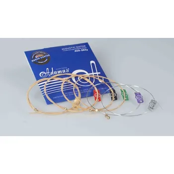 Struna pro kytaru a smyčcový nástroj Adamas Adamas struny pro akustickou kytaru Nuova Phosphor Bronze Round CoreExtra Light .010-.047 1717NURC 7327