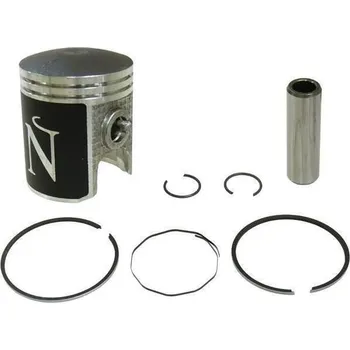 Píst motoru NAMURA píst SUZUKI LT 80 (LT80) QUADSPORT 87-06, KAWASAKI KFX 80 03-06 (+0,50 = 50,46mm) (W673M05050) (pístní kroužky NA-30080-2R)